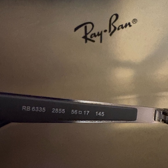 Ray-Ban Gray Metal Eyeglasses - Picture 11 of 14
